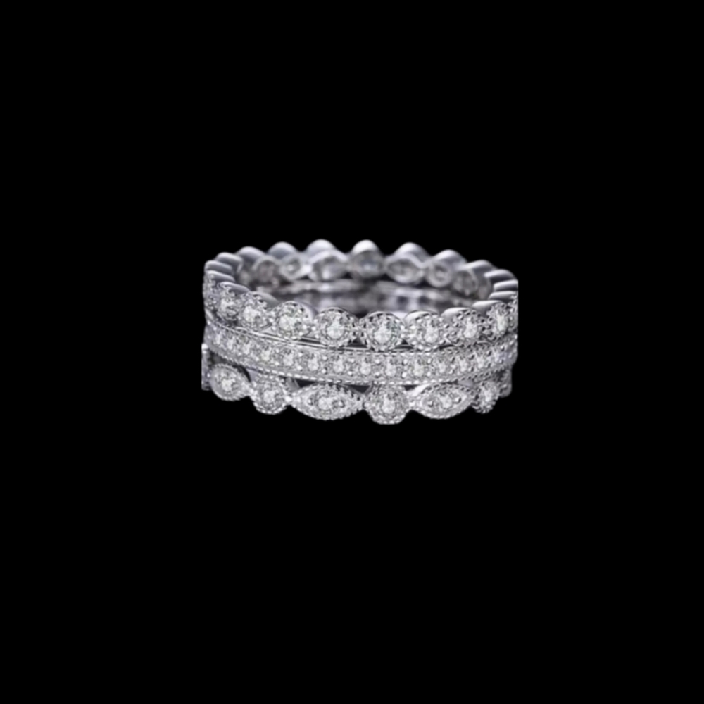925 Sterling Silver Stackable Rings